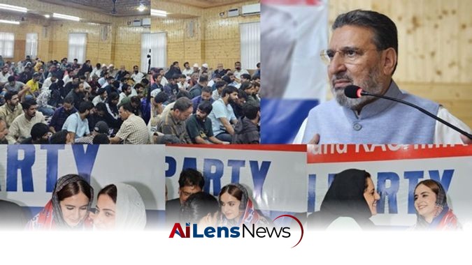 Former Actress Mateena Jeelani Joins Apni Party in Srinagar