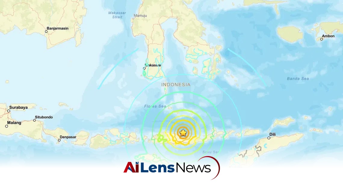 7.7-Magnitude Earthquake Strikes Off Indonesia's Flores Island