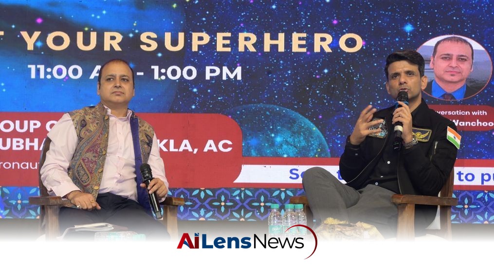 Chinar Book Festival: Astronaut Shubhanshu Shukla Inspires Students in J&K
