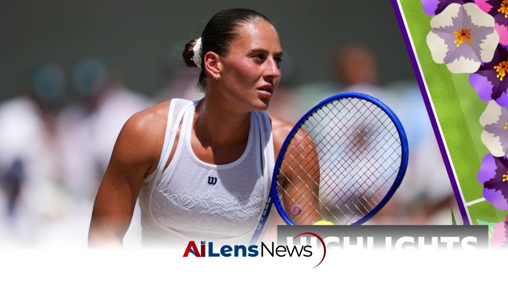 Kostyuk stuns Paolini to reach first Wimbledon semi-final