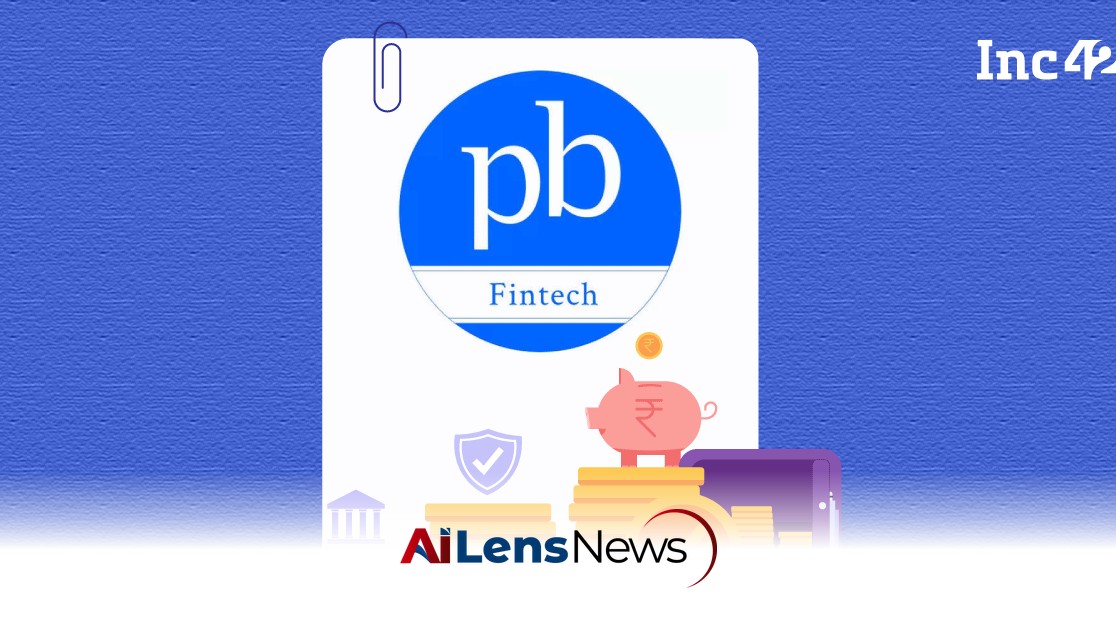 PB Fintech Slumps Over 8% After ₹1,741 Cr Block Deal