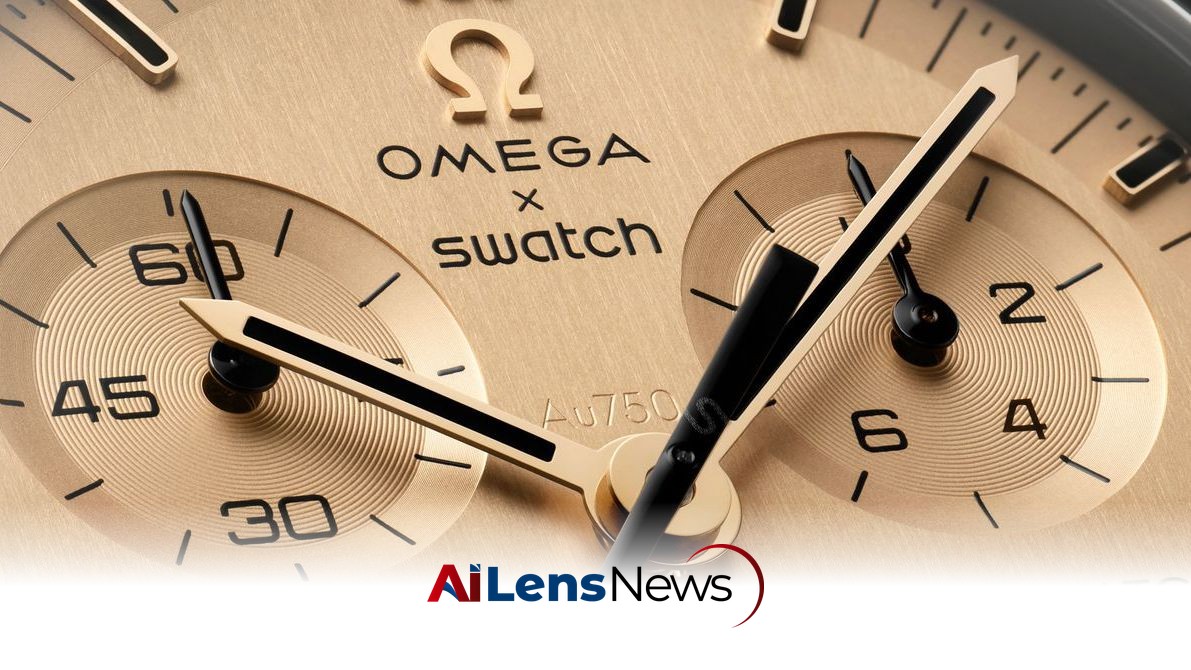 Swatch Launches Limited-Edition Gold MoonSwatch to Celebrate Apollo 11