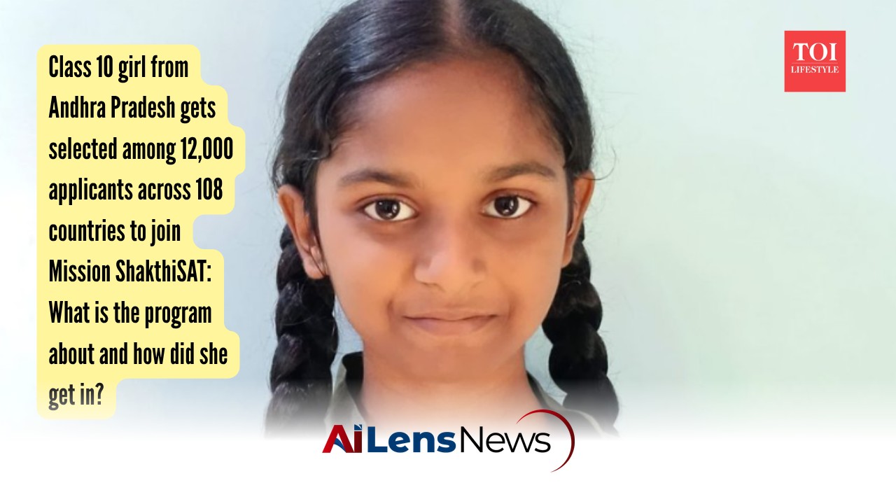 Andhra Pradesh Student Selected for Global Mission ShakthiSAT Program