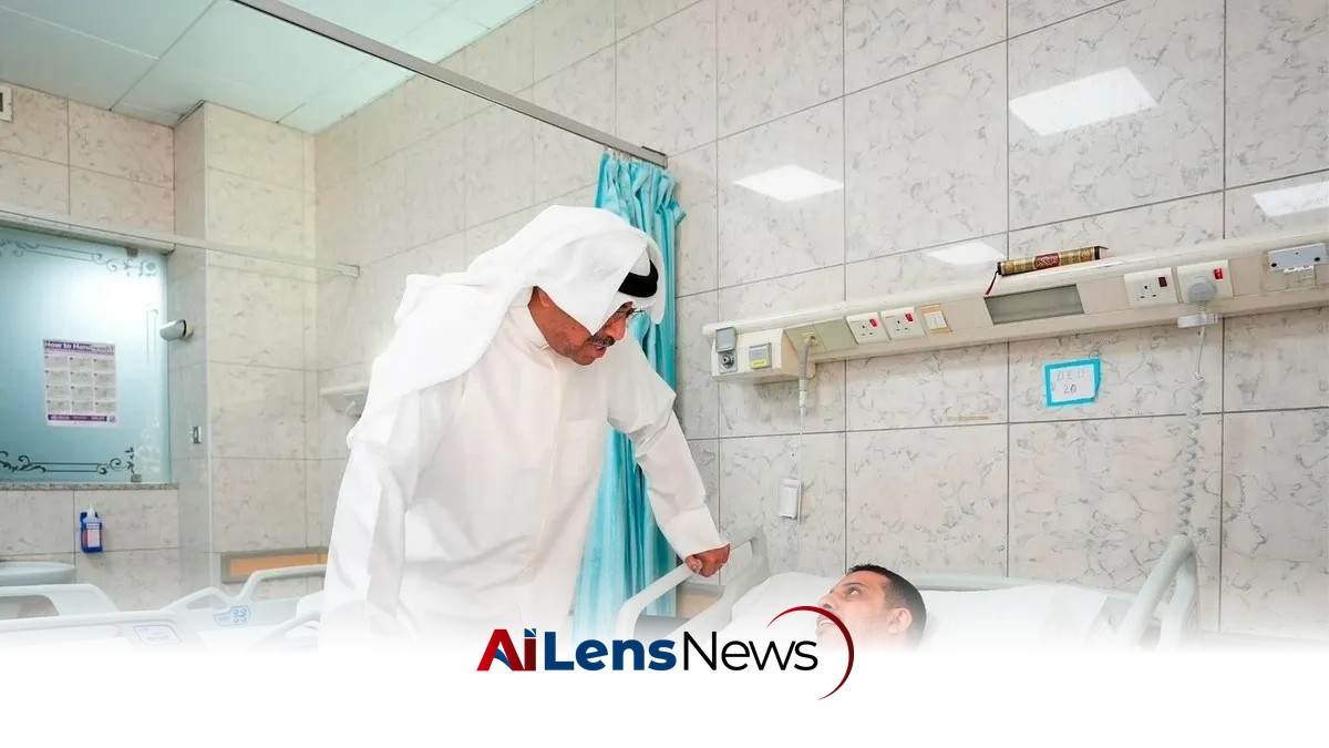 Kuwait Defense Minister Inspects Navy Personnel Injured in Iranian Attack