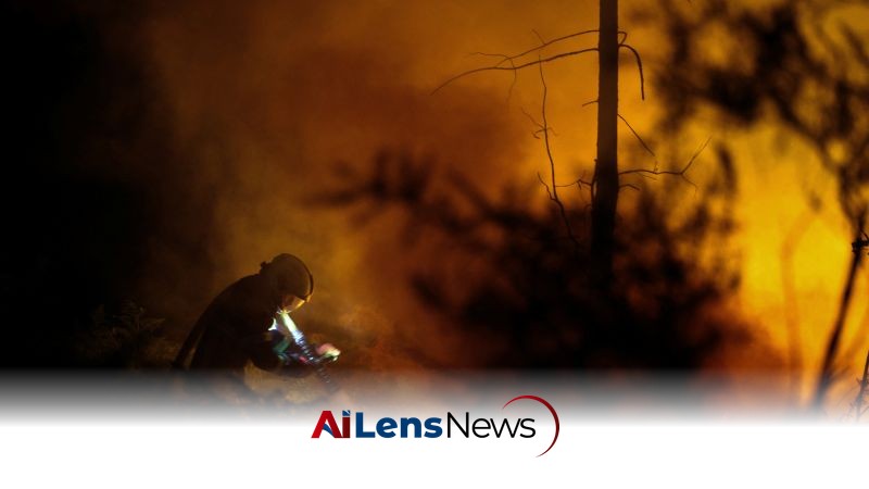 Mass Evacuations as Wildfires Rage Across France and Spain