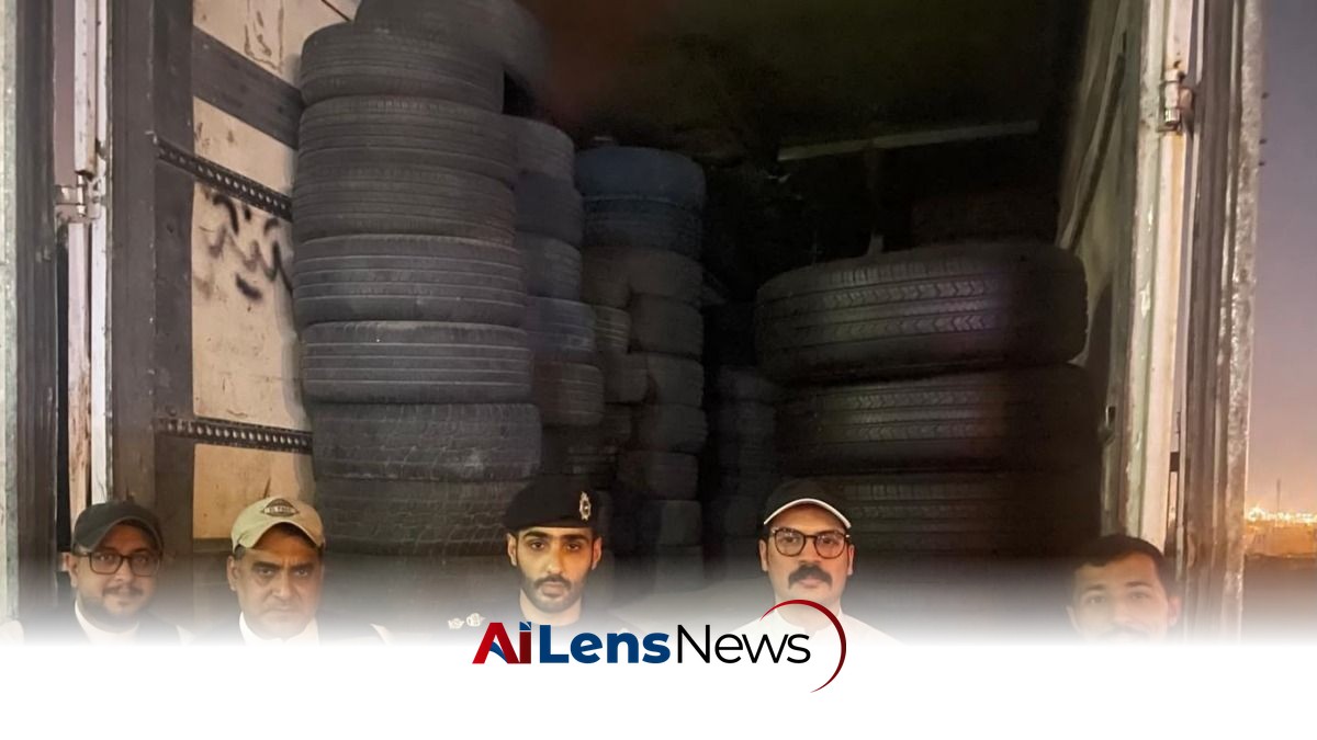 MCI raids container, seizes 290 refurbished vehicle tires