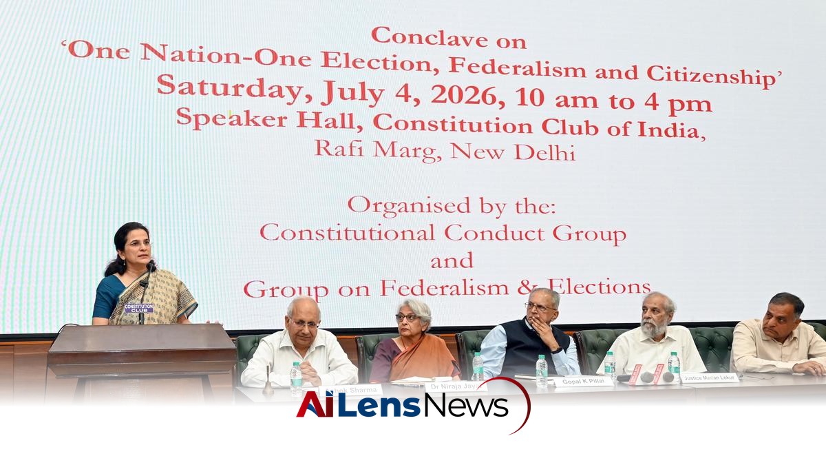 Eminent Citizens Reject 'One Nation, One Election' Initiative