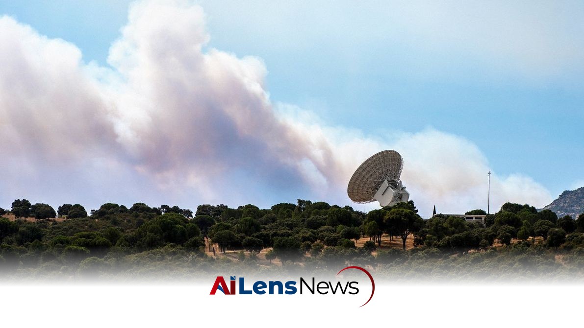 NASA's Deep Space Communications Complex Threatened by Wildfires in Spain