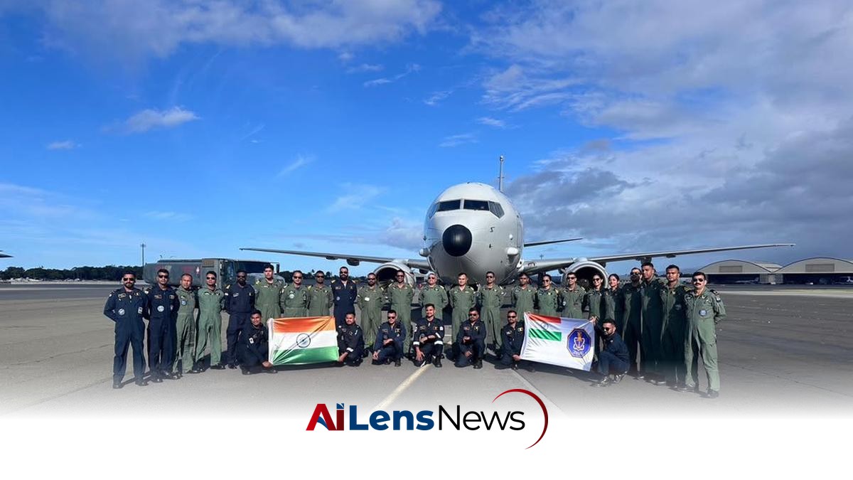 India’s P-8i Maritime Patrol Aircraft in Hawaii for RIMPAC Exercise