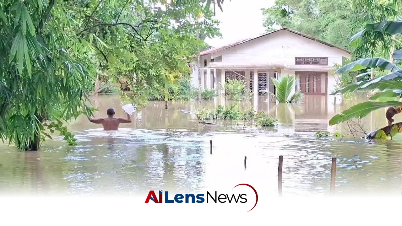 Severe Flooding in Upper Assam: Sivasagar, Charaideo, and Jorhat Hardest Hit