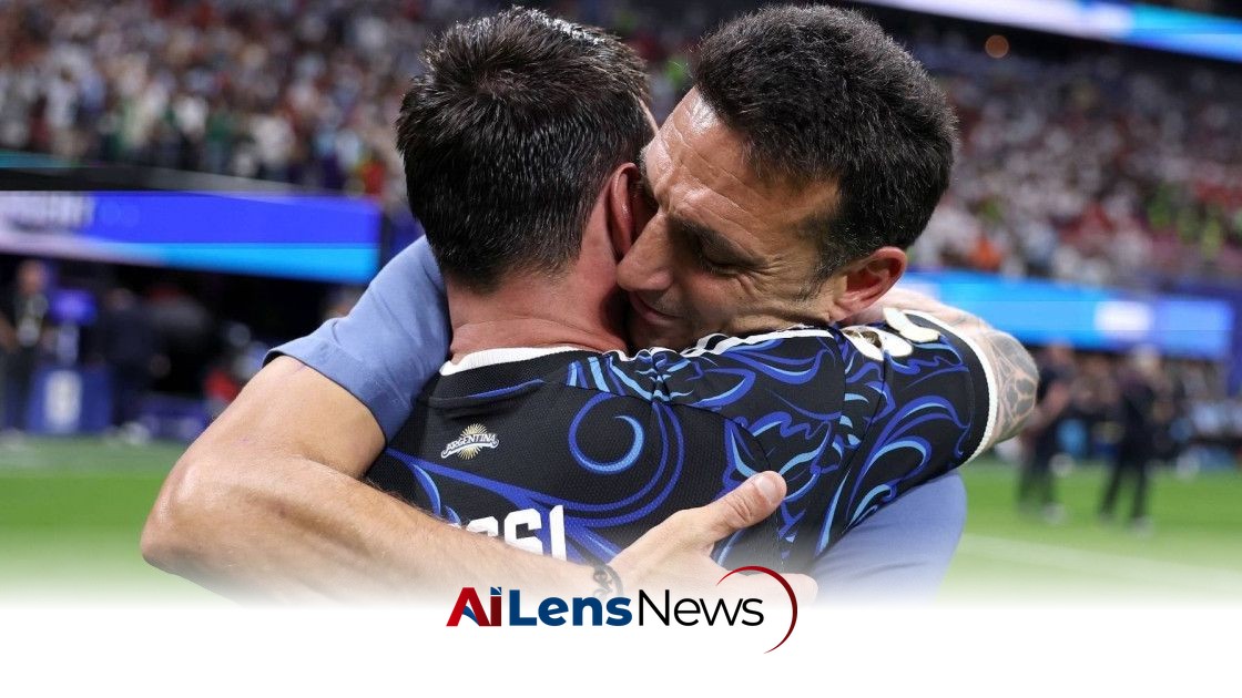 Messi and Scaloni's Emotional Embrace Captivates a Nation