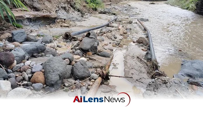 Severe Flooding and Landslides Impact Two Districts in