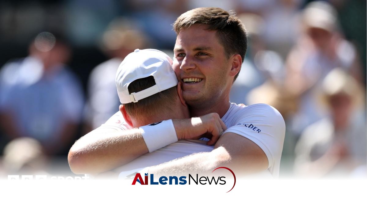 'Best partner in the world' - GB's Patten and Heliovaara regain Wimbledon title
