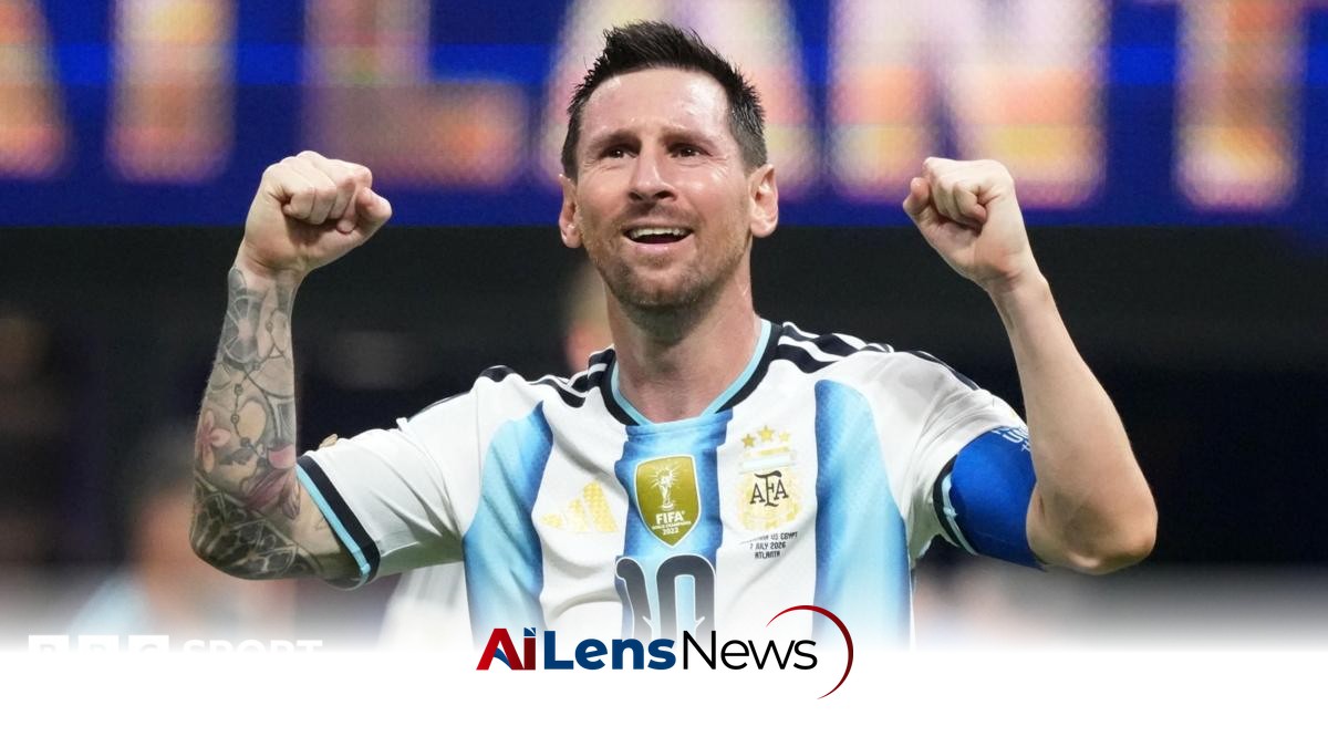 Lionel Messi Set for Historic First Encounter with England