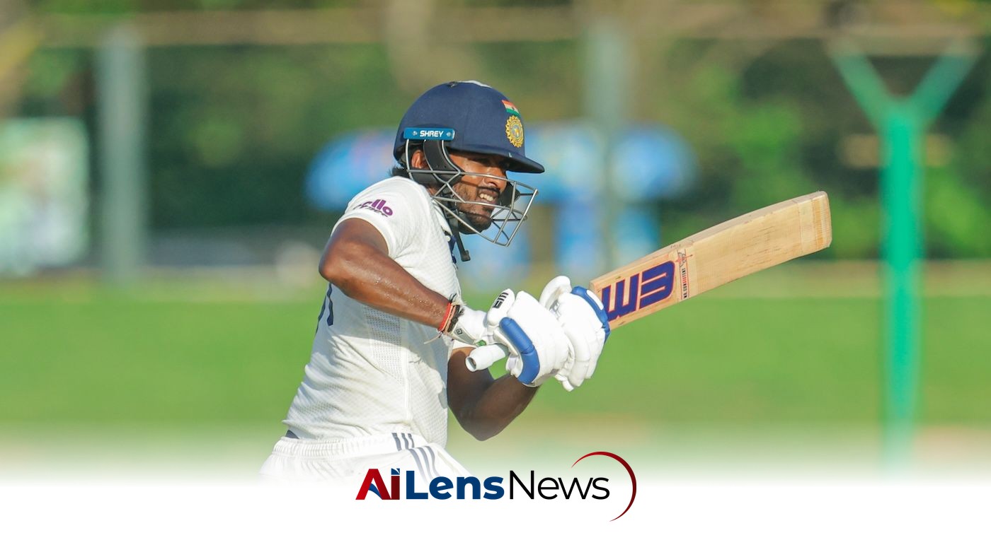 India A Grow Lead After Sai Sudharsan Hits 168