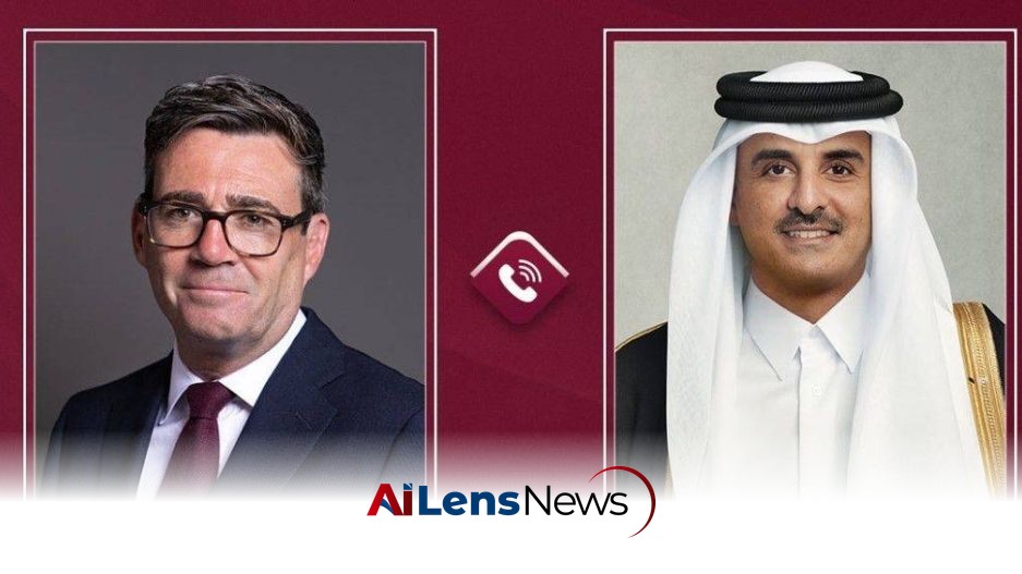 Qatar's Amir and UK Prime Minister Discuss Strategic Cooperation and Regional Developments