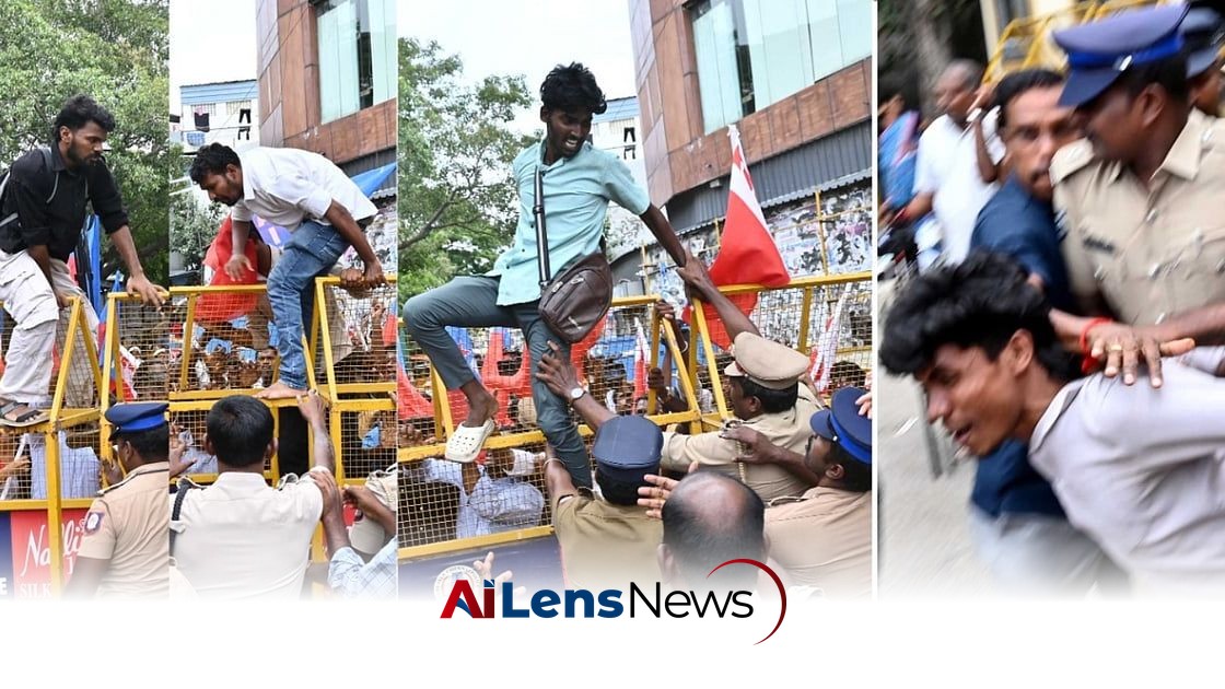 Over 200 Detained in Chennai During Anti-NEET Protest