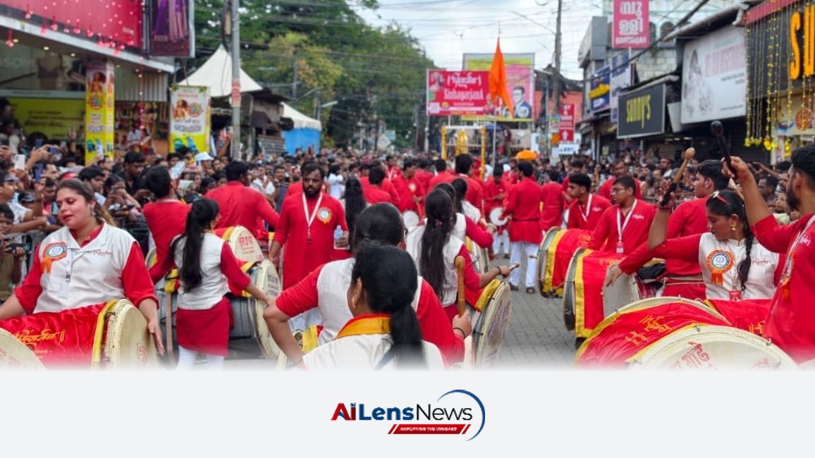 Political Controversy Erupts Over Nashik Dhol Troupe's Role in Thripunithura Athachamayam