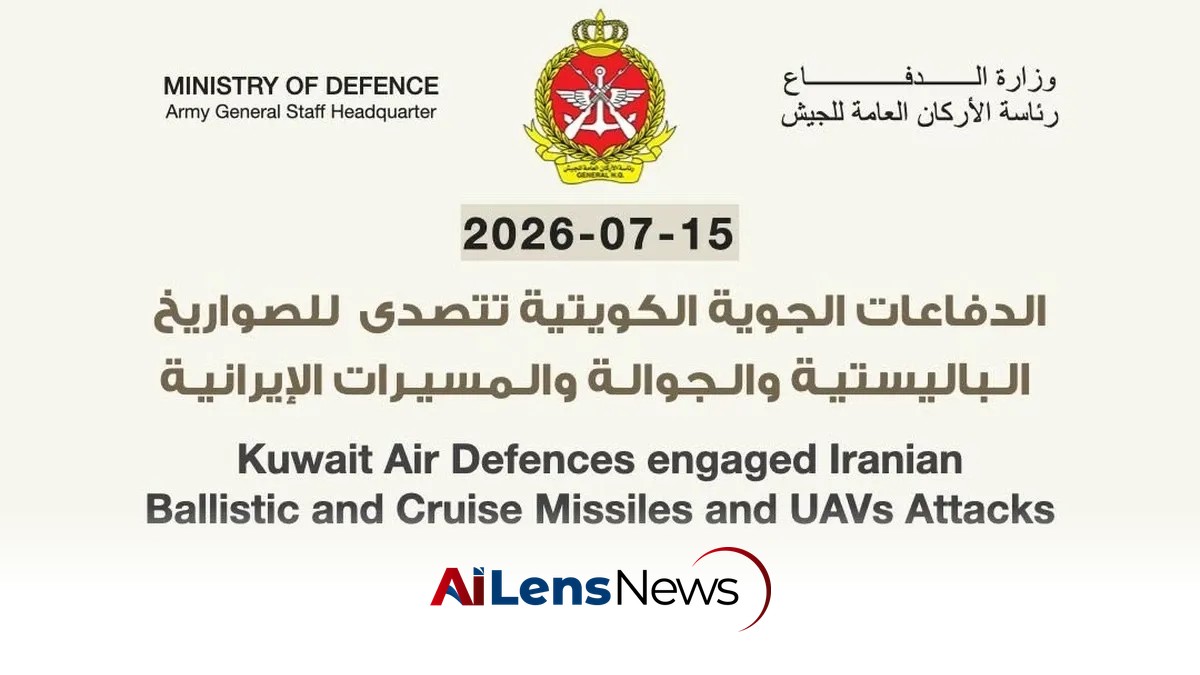 Kuwait's Defense Forces Thwart Iranian Attack, Intercept Missiles and Drones