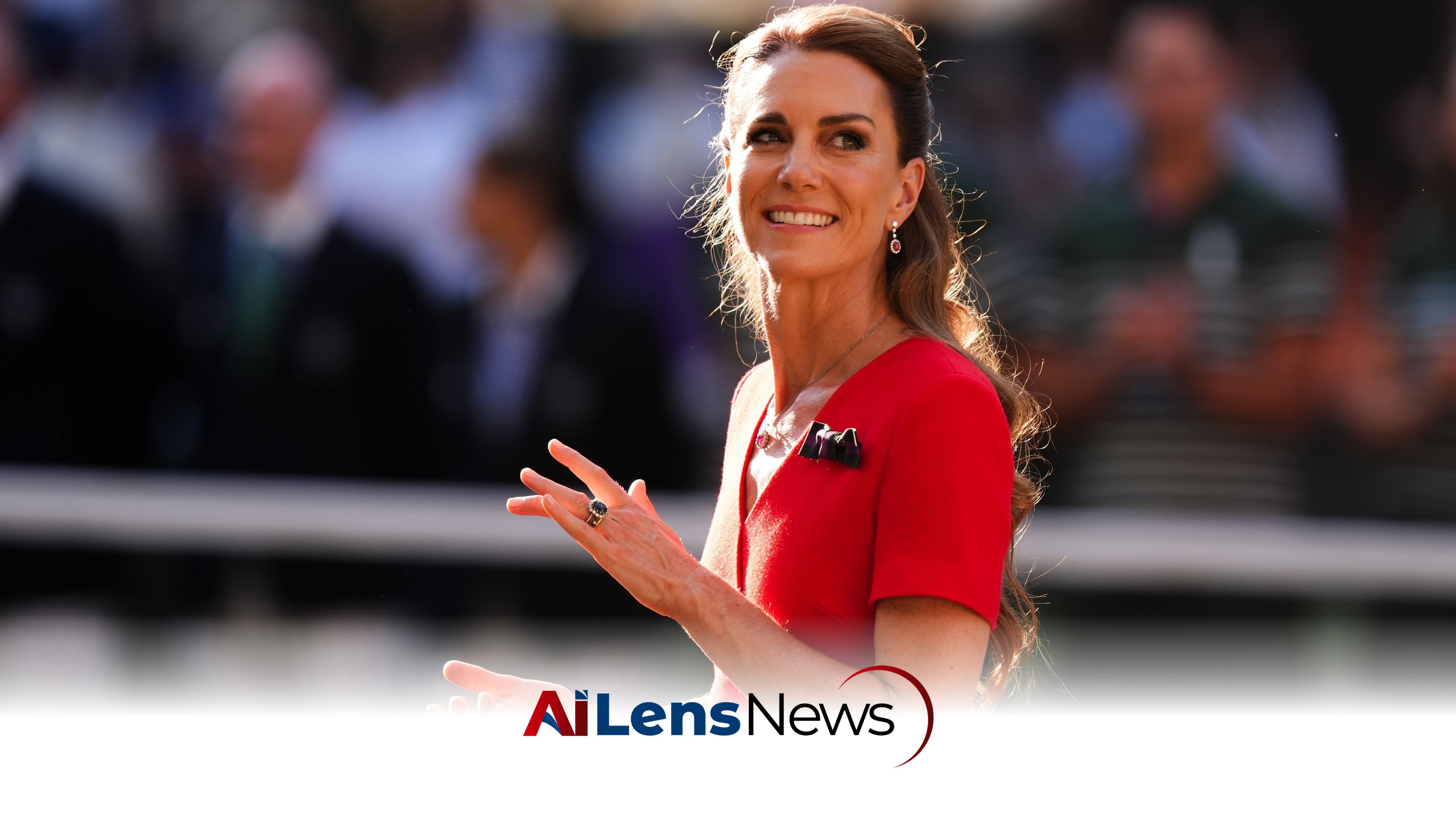Wimbledon: Kate presents trophy to ladies’ singles champion Linda Noskova