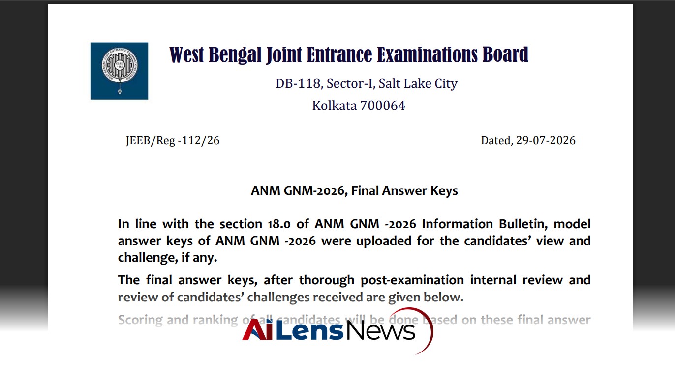 West Bengal ANM GNM 2026 Results Released: Download Rank Cards Now