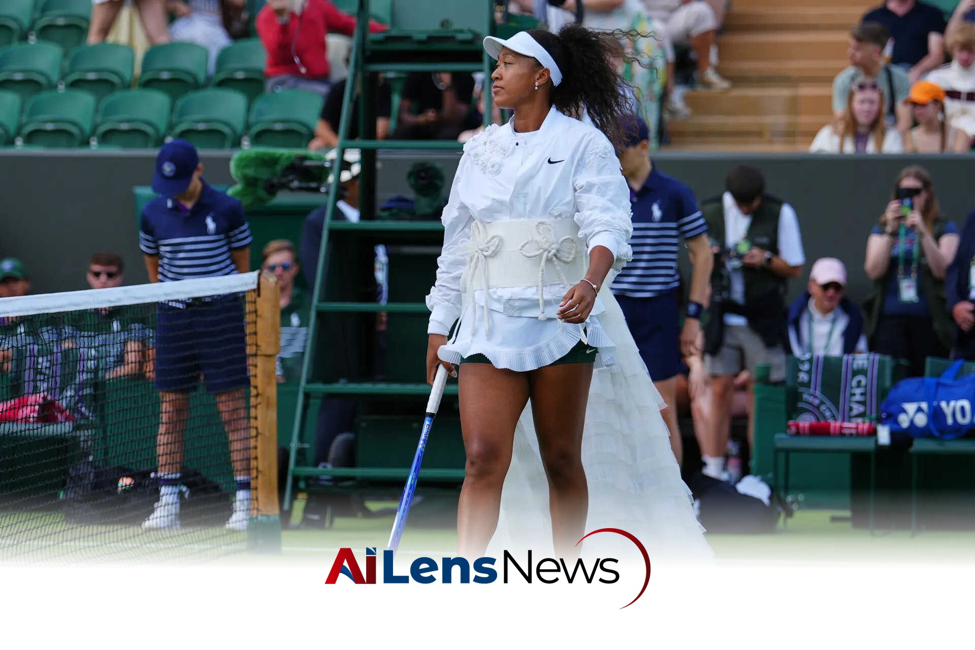 Naomi Osaka Turns Wimbledon into a Runway with Stunning Kimono-Inspired Look
