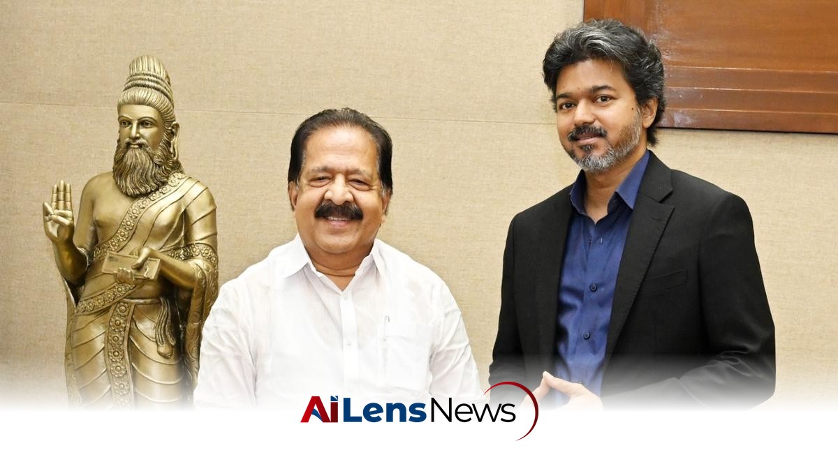 Home Minister Ramesh Chennithala and Tamil Nadu CM Vijay Collaborate on Anti-Drug Initiative