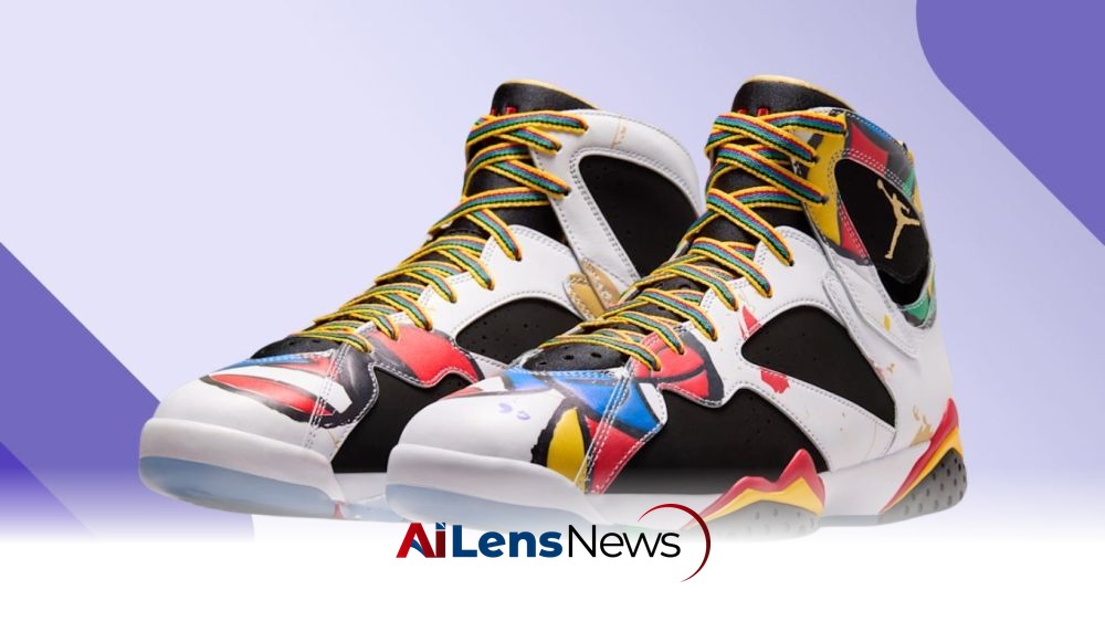 Nike Releases New Limited-Edition Air Jordan 7 Retro ‘Miró’ Sneakers: Here’s Where To Buy a Pair Online