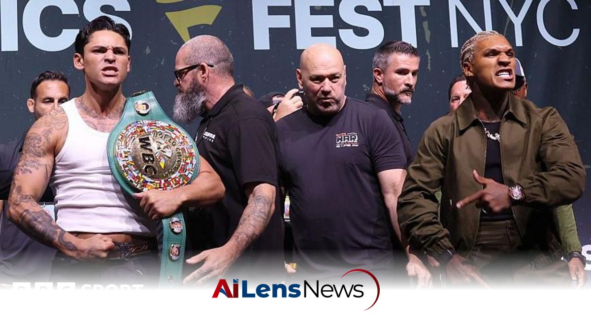 Conor Benn and Ryan Garcia Clash at Media Day, Security Steps In