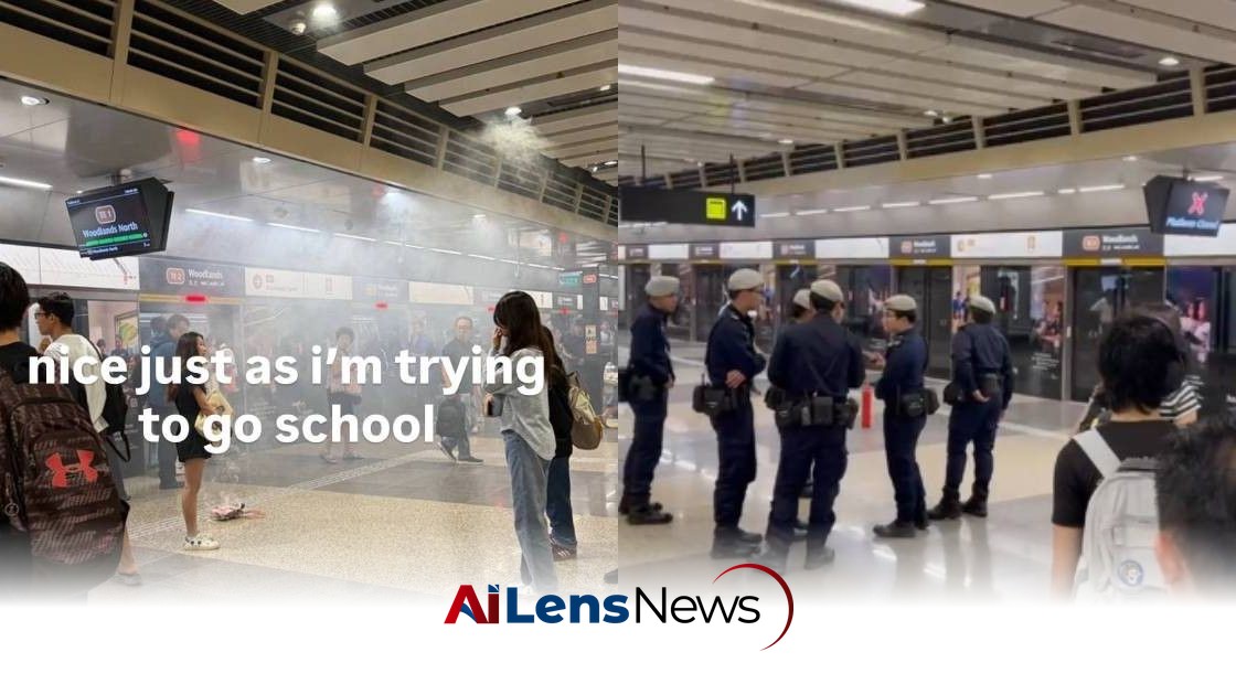 Power Bank Fire at Woodlands MRT Station Causes Panic Among Commuters