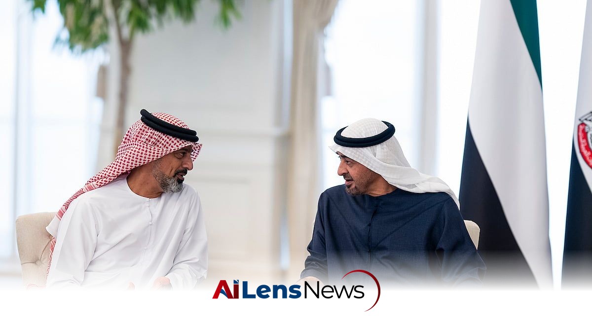 UAE President Welcomes Ajman Crown Prince for Discussions