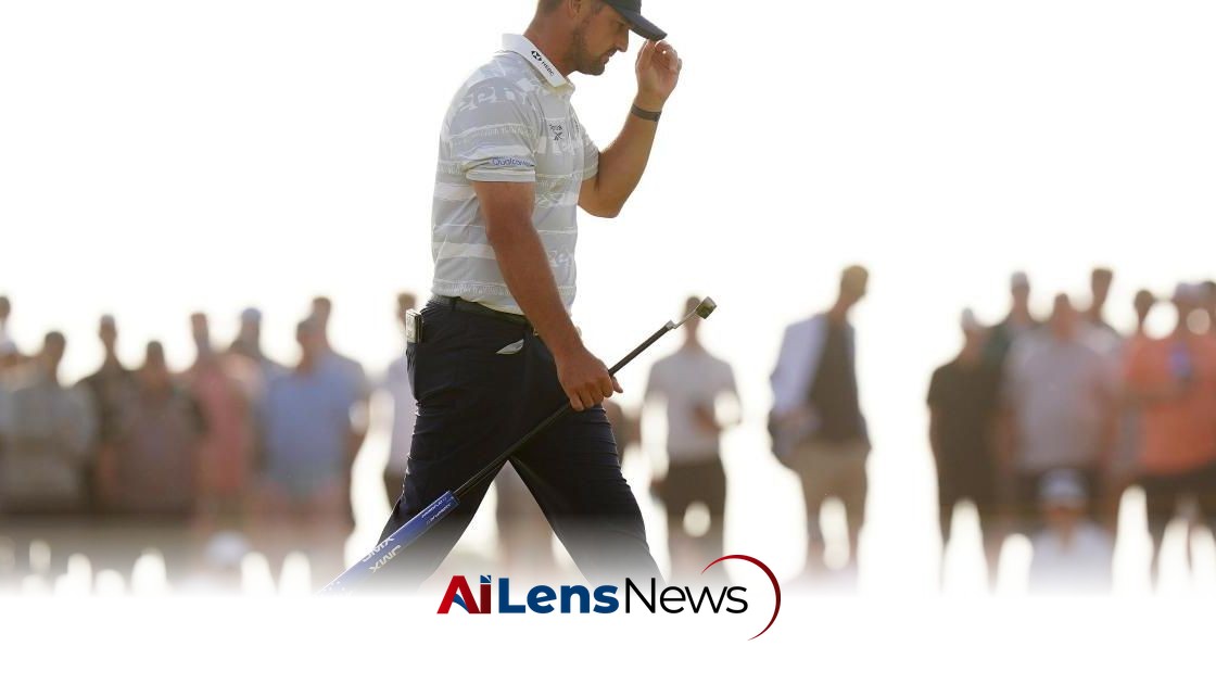 Sam Burns Takes Lead at The Open Amid DeChambeau Controversy