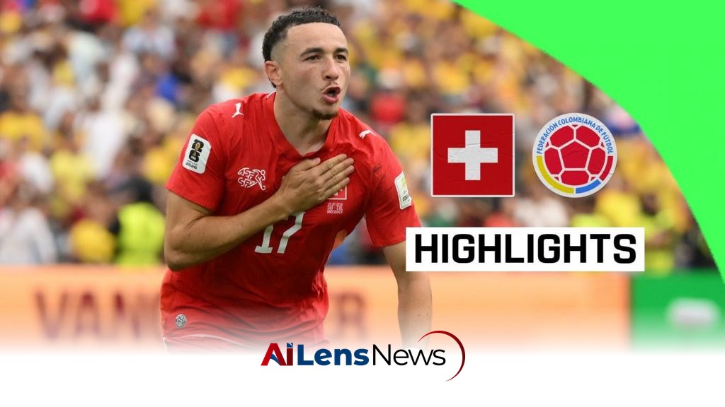 Switzerland beat Colombia on penalties to reach quarter-finals