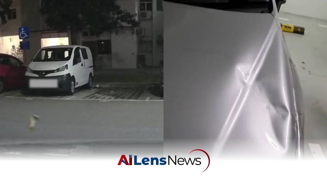Retiree Faces $3,600 Bill After Canned Food Damages Car in Bedok