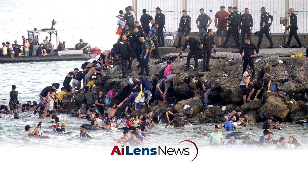Spain's PM Blames Traffickers as 60,000 Migrants Surge into Ceuta