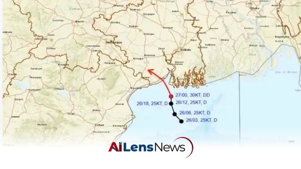 Deep Depression Approaches Odisha Coast, IMD Issues Flash Flood Alert