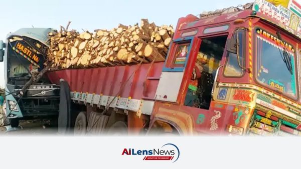 16 Injured in Collision Between Karnataka RTC Bus and Lorry in Tirupati