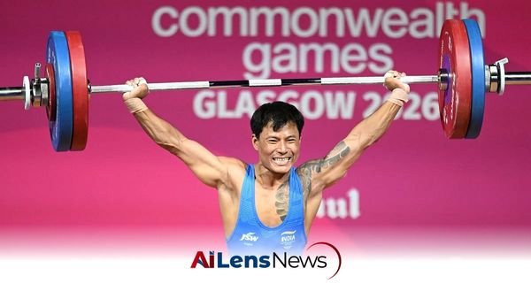 Rishikanta Singh Chanambam Wins Silver in 60kg Weightlifting at CWG 2026