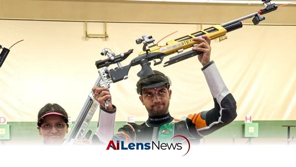 Sonam and Himanshu Secure Bronze in 10m Air Rifle Mixed Team at ISSF World Cup