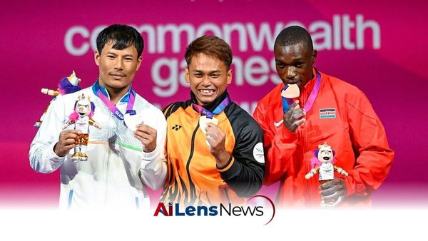 Mandaviya Applauds Rishikanta Singh Chanambam for CWG 2026 Silver in Weightlifting