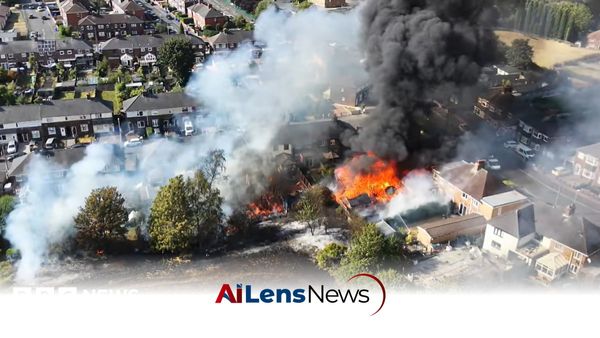 Multiple Fires Cause Widespread Destruction in West Midlands