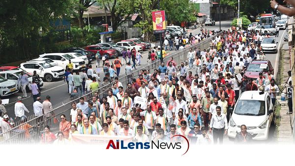 BJP Protests Against Congress in Goa, Accuses Party of Chaos