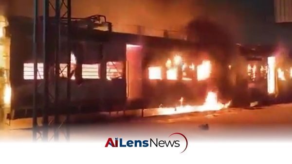 Fire Erupts on Samastipur-Saharsa Train at Simri Bakhtiyarpur Station