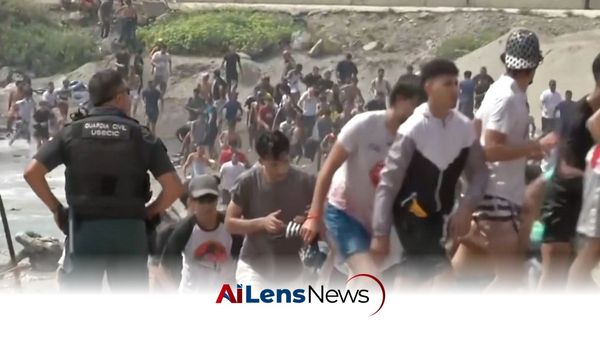 Mass Influx of Migrants Overwhelms Ceuta Border Guards