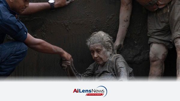97-Year-Old Guna Maya Bohara Rescued from Nepali Floods, Described as 'Warrior'