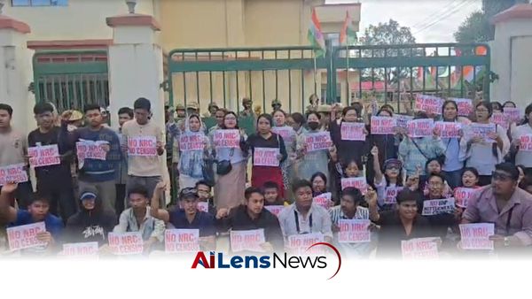 Protests Intensify Over Census Without NRC Implementation in Imphal
