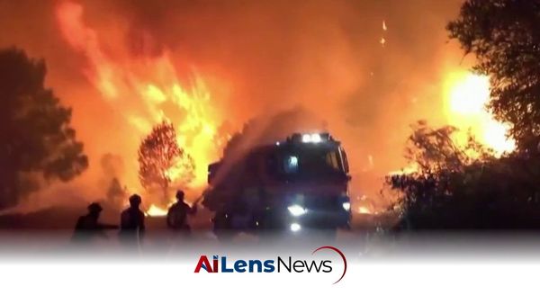 Historic Wildfires in Europe Force Mass Evacuations