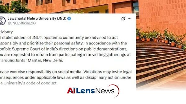 JNU Urges Community to Avoid Protests at Jantar Mantar