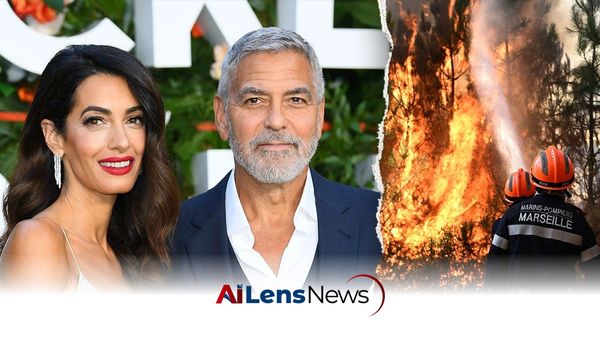 George and Amal Clooney Evacuate Their French Home Amid Wildfire Crisis