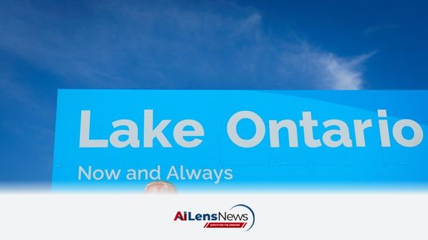 Ontario Premier Doug Ford Unveils 'Lake Ontario' Sign in Response to Trump
